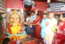 गणेश महोत्सव के तीसरे दिन श्रद्धा-भक्ति में डूबा बालाजी मंदिर परिसर