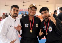 ऑल इंडिया इंटर यूनिवर्सिटी पैंचक सिलाट में चमके हनुमानगढ़ के खिलाड़ी