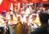 विधायक गणेशराज बंसल टीम की प्रत्याशी संतोष बंसल के चुनाव कार्यालय का उद्घाटन*