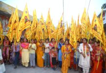 निशान यात्रा में श्याम भक्तों ने दिखाया उत्साह, भक्तिमय बना माहौल
