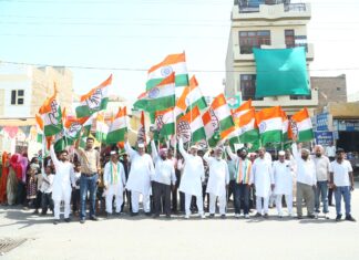 कांग्रेस के रोड शो में दिखा उत्साह, अंतिम दिन किया जोरदार जनसंपर्क
