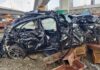 BMW फ्लाईओवर से 75 फीट नीचे गिरी, 3 मौतें, CCTV आया सामने