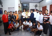 सीनियर महिला हॉकी राज्य स्तरीय प्रतियोगिता में हनुमानगढ़ की टीम उपविजेता