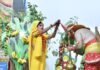 अशोक वाटिका विध्वंस और लंका दहन का रोमांचक मंचन देख जय श्रीराम के जयकारों से गूंजा रामलीला मैदान