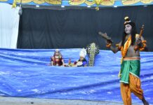 नगर परिषद रंगमंच पर गूंजे जय श्रीराम के जयकारे, ‘नारद मोह’ व कैलाश विजय प्रसंग का हुआ मंचन