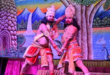 रामलीला के नौवें दिन बाली वध का हुआ प्रभावशाली मंचन