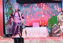 दूसरे दिन रामलीला में श्रवण नाटक, रावण-नंदी संवाद और रावण-वेदवती प्रसंग का हुआ मंचन