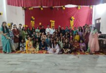 सरस्वती कन्या महाविद्यालय में बीए सेमेस्टर-6 की छात्राओं को दी भावभीनी विदाई
