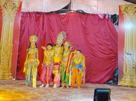 रामलीला के चौथे दिन ताड़का वध और अहिल्या उद्धार का हुआ प्रभावशाली मंचन