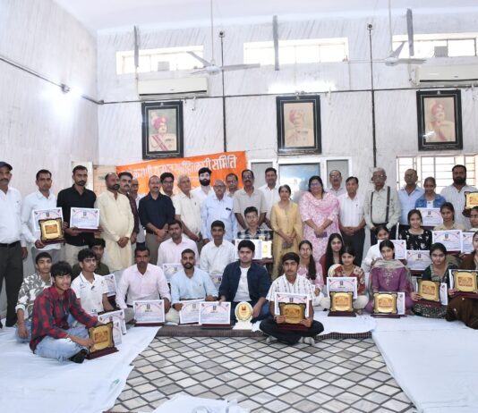 महाराव शेखा व महाराजा गंगा सिंह की जयंती पर राजपूत समाज ने किया प्रतिभाओं का सम्मान