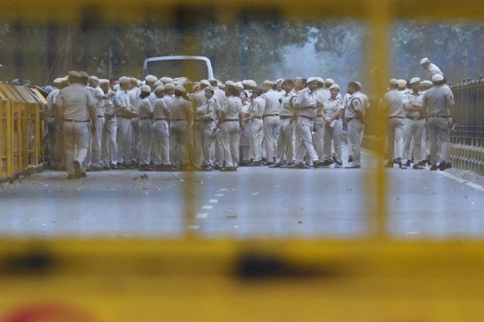 Gyanesh Kumar Protest CJP