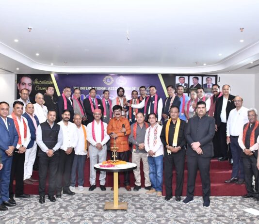 लायंस क्लब हनुमानगढ़ का शपथ ग्रहण समारोह ‘विरासा’ होटल में भव्यता के साथ संपन्न