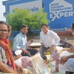 बाढ़ पीड़ितों की मदद को आगे आया हिंदू सुरक्षा सेवा संघ